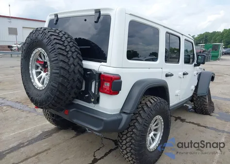 2021 Jeep Wrangler Unlimited Rubicon 4X4 z USA, uszkodzony, nr VIN 1C4HJXFG7MW527498